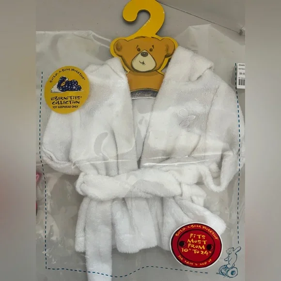 🐻BUILD-A-BEAR Clothing (LOT of 4) NWT🥼🩳🧢👚 - Picture 2 of 9
